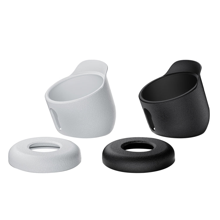 For Google Nest Camera Outdoor Silicone Water-Resistant Protective Cover(Black)