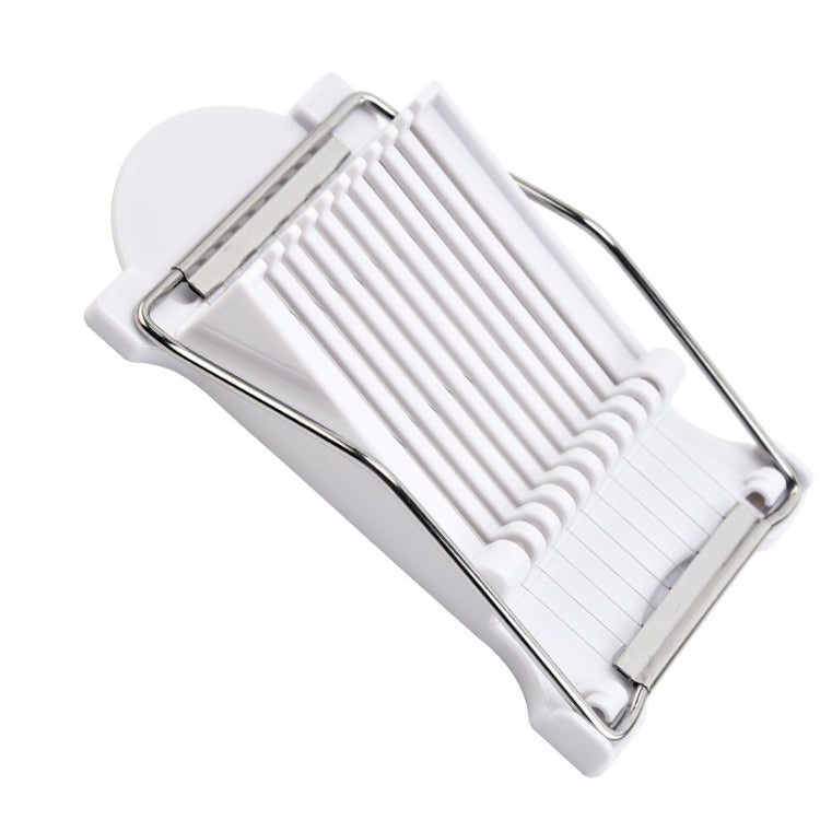 JA-958 Lunch Meat Ham Slicer Household Fruit Cutter Banana Sliced Kitchen Egg Cutter(White)