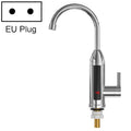 Smart Household Digital Display Instant Hot Kitchen Electric Faucet, Plug: EU Plug(Silver)