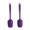 2pcs 28cm Silicone Square Shovel Cake Scraper(Purple)