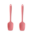 2pcs 28cm Silicone Square Shovel Cake Scraper(Pink)
