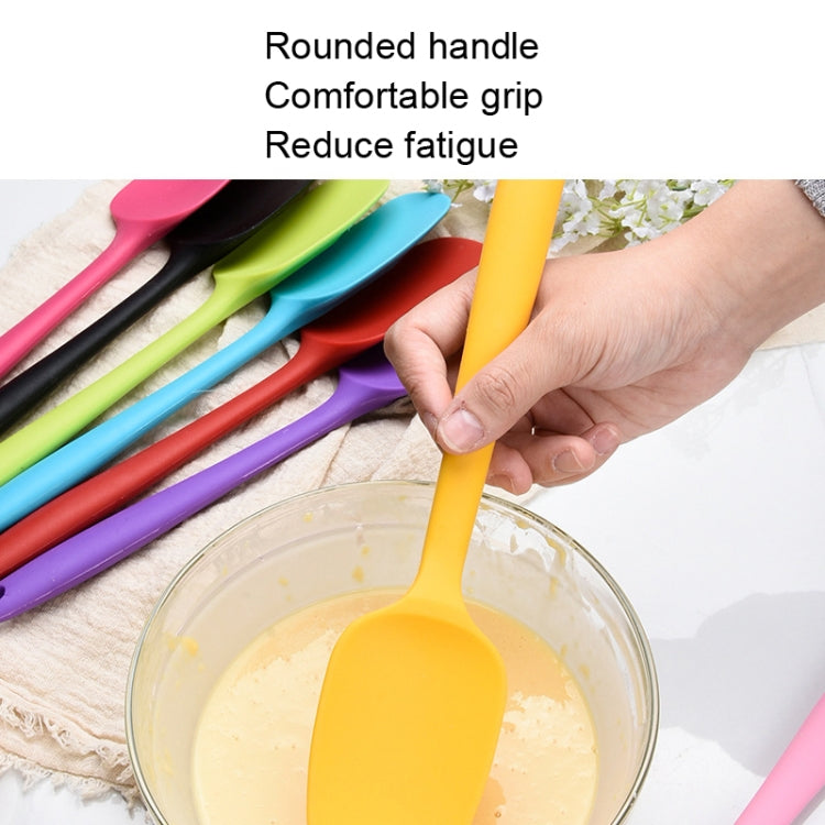 2pcs 28cm Silicone Square Shovel Cake Scraper(Purple)