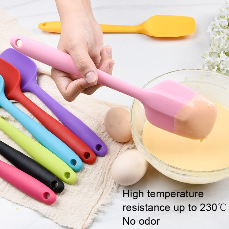 2pcs 28cm Silicone Square Shovel Cake Scraper(Yellow)