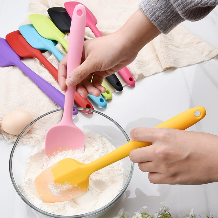 2pcs 28cm Silicone Square Shovel Cake Scraper(Pink)