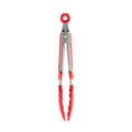 Non-stick High Temperature Resistant Silicone Cookware, Style: Food Clip(Red)