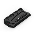 For PS5 DE/UHD 2 In 1 Handheld Console Cooling Stand Fan Base(Black)