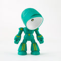 9622 LED Mini Foldable Cartoon Policeman Night Light Desktop Magnetic Desk Lamp(Green)