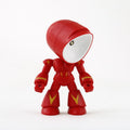 9622 LED Mini Foldable Cartoon Policeman Night Light Desktop Magnetic Desk Lamp(Red)
