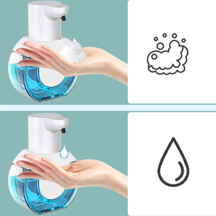 P10 Automatic Induction Detergent Disinfection Home Foam Soap Dispenser, Style: Bubble(White)