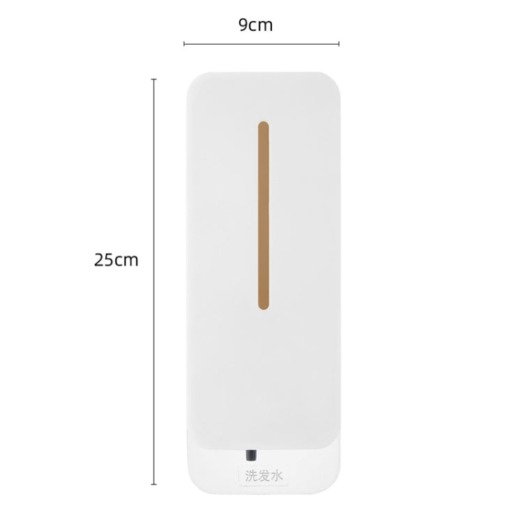 Wash Bathroom Wall-Mounted Automatic Induction Foam Soap Dispenser(White)