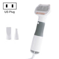 3 in 1 600W Pet Electric High Wind Hair Removal Blowing Combs, Specification: US Plug 110V(Gray)