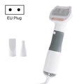 3 in 1 600W Pet Electric High Wind Hair Removal Blowing Combs, Specification: EU Plug 220V(Gray)