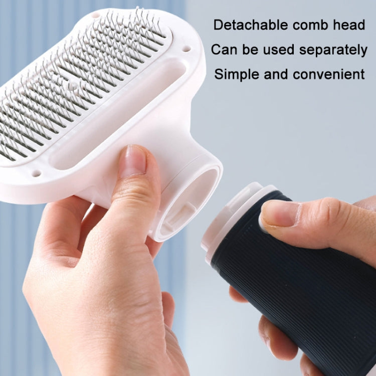 3 in 1 600W Pet Electric High Wind Hair Removal Blowing Combs, Specification: UK Plug 220-240V(Yellow)
