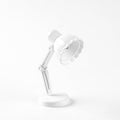 Flower Shape LED Mini Magnetic Table Lamp Foldable Bedside Night Light(09A White)