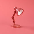 Flower Shape LED Mini Magnetic Table Lamp Foldable Bedside Night Light(09A Rose Red)