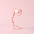 Flower Shape LED Mini Magnetic Table Lamp Foldable Bedside Night Light(09B Pink)