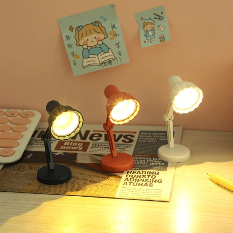 Flower Shape LED Mini Magnetic Table Lamp Foldable Bedside Night Light(09B Blue)