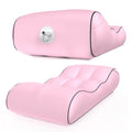 1832B Outdoor Portable One-Touch Automatic Inflatable Sofa Foldable Seat(Pink)