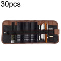 YGSM-30 Sketch Pencil Set Art Sketch Pencil Drawing Tools, Spec: 30pcs/set