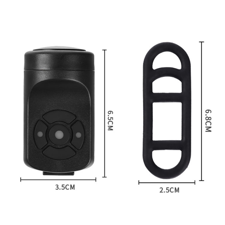 Bicycle 120db Electric Bell 4 Modes Rechargeable Cycling Anti-theft Alarm Horn