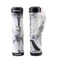 MZYRH 1pair Mountain Bike Bicycle Handlebar Grips Protective Covers(Black and White)