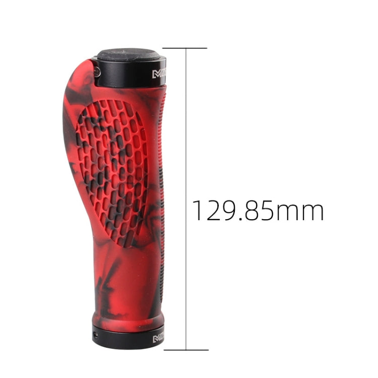 MZYRH 1pair Mountain Bike Bicycle Handlebar Grips Protective Covers(White and Blue)