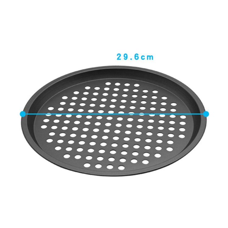 BM1076 Round Pizza Pie Nonstick Baking Pan with Perforated Bottom Baking Mold(12 inches)