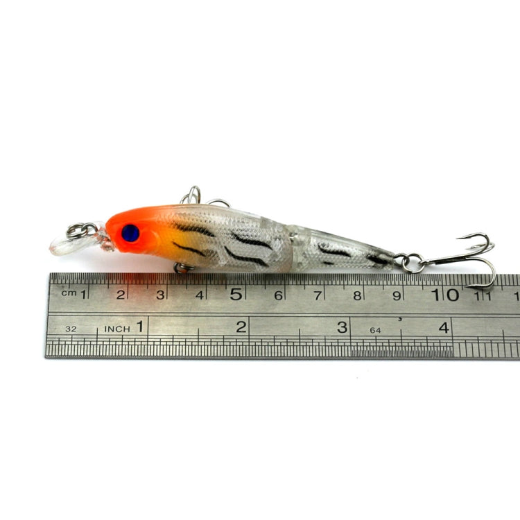 HENGJIA JM010 9cm 7g 2 Sections Bionic Bait With Beads Diving Mino Fake Bait(4)