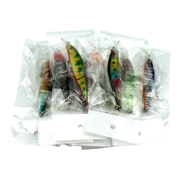 HENGJIA JM010 9cm 7g 2 Sections Bionic Bait With Beads Diving Mino Fake Bait(4)