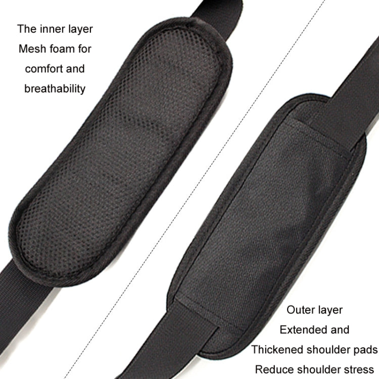 Household Lawn Mower Adjustable Fixed Straps, Specification: Black Metal Buckle