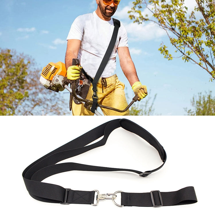 Household Lawn Mower Adjustable Fixed Straps, Specification: Silver Metal Buckle