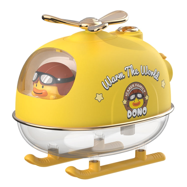 ICARER FAMILY IFJSQ07 Cartoon Nano Spray Atmosphere Night Light Humidifier, Spec: Charging (Yellow)
