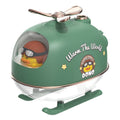 ICARER FAMILY IFJSQ07 Cartoon Nano Spray Atmosphere Night Light Humidifier, Spec: Charging (Green)
