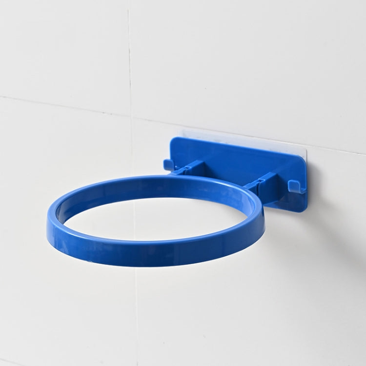 Household Wall Hanging Basketball Storage Display Stand(Blue)