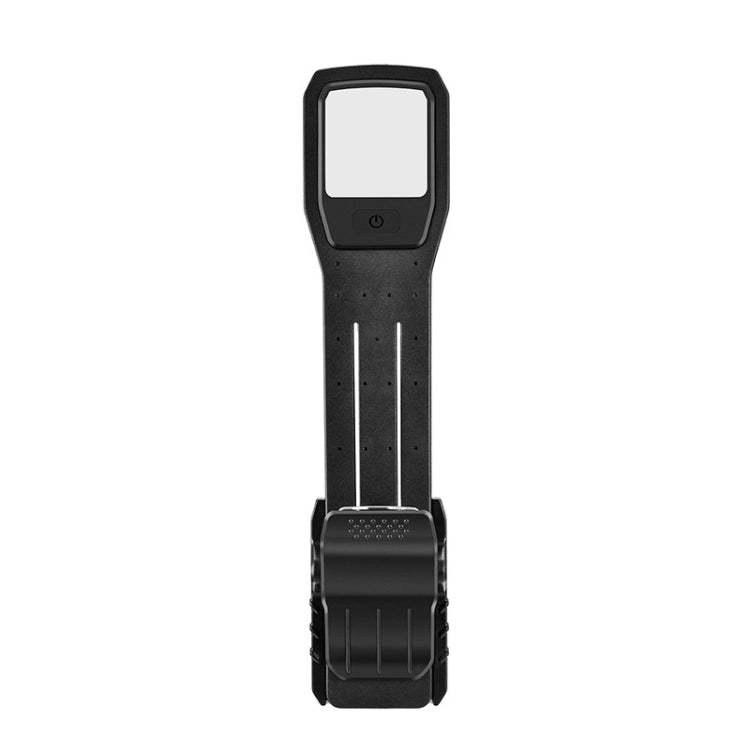 Portable Book Clip Light Four-Gear Adjustable Charging Eye Protection Lamp(Black)