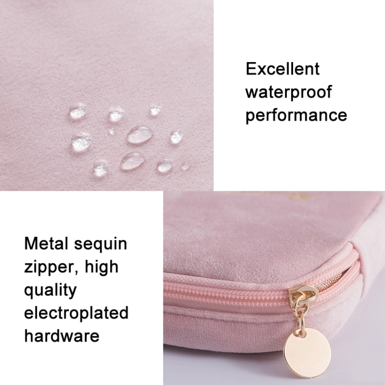 Plush Cloth Sanitary Napkin Storage Bag Sanitary Pad Storage Bag(Peacock Blue)