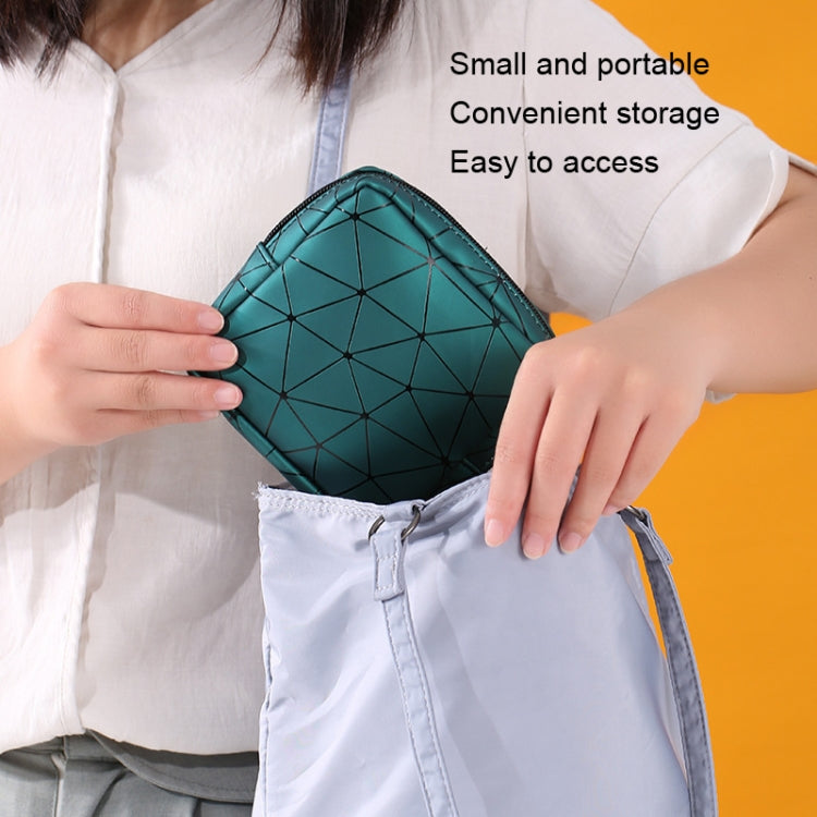 XH8214 Portable Sanitary Napkin Storage Bag Large Capacity Waterproof Coin Bag(Fluorescence)