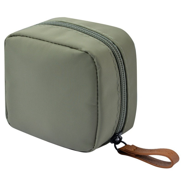 Multifunctional Waterproof Portable Sanitary Storage Bags Mini Cosmetic Bag(Green)