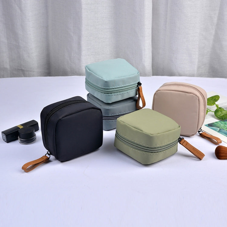 Multifunctional Waterproof Portable Sanitary Storage Bags Mini Cosmetic Bag(Light Blue)