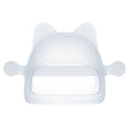 Baby Anti-eating Hand Cover Boiled Silicone Soothing Teeth Stick(Transparent)