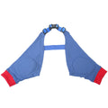 Pet Knee Pads Breathable Dog Elbow Brace Front Leg Brace, Size: L(Blue Red)