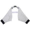 Pet Knee Pads Breathable Dog Elbow Brace Front Leg Brace, Size: XXL(Gray Black)