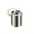 Stainless Steel Wall-mounted Ashtray Bathroom Multifunctional Ashtray Without Punching With Smoke Buckle