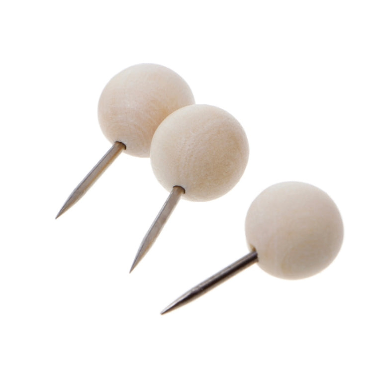 Wooden Log Thumbtack Set Sticky Note Fixed Tack, Specification: 5 Grid Box