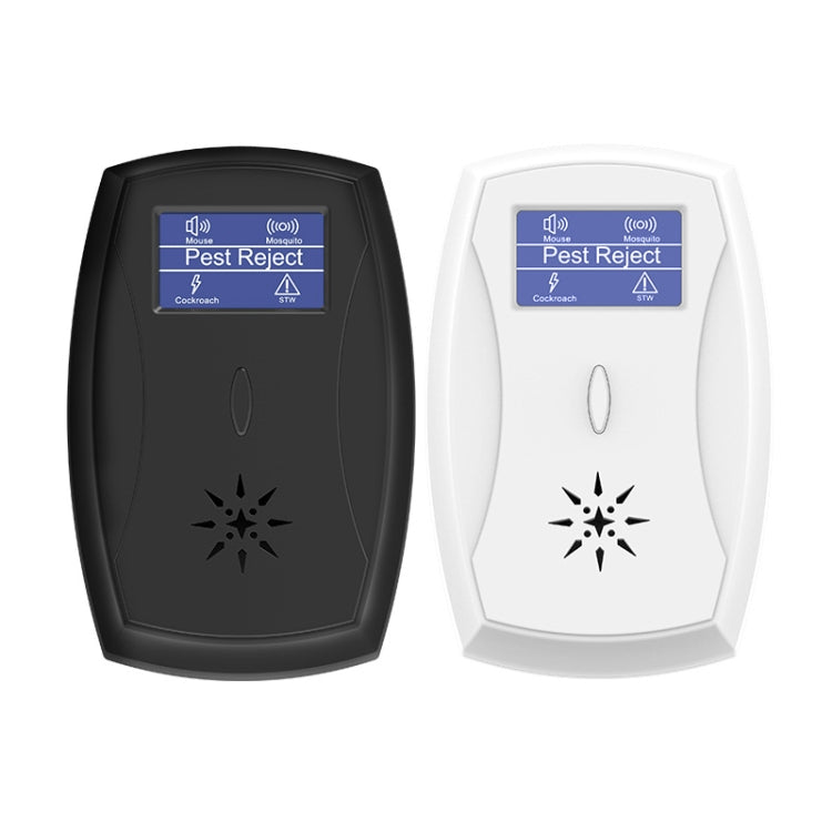 Household Mute Low Power Ultrasonic Insect Repeller, Specification: UK Plug(White)