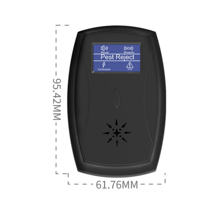 Household Mute Low Power Ultrasonic Insect Repeller, Specification: UK Plug(White)