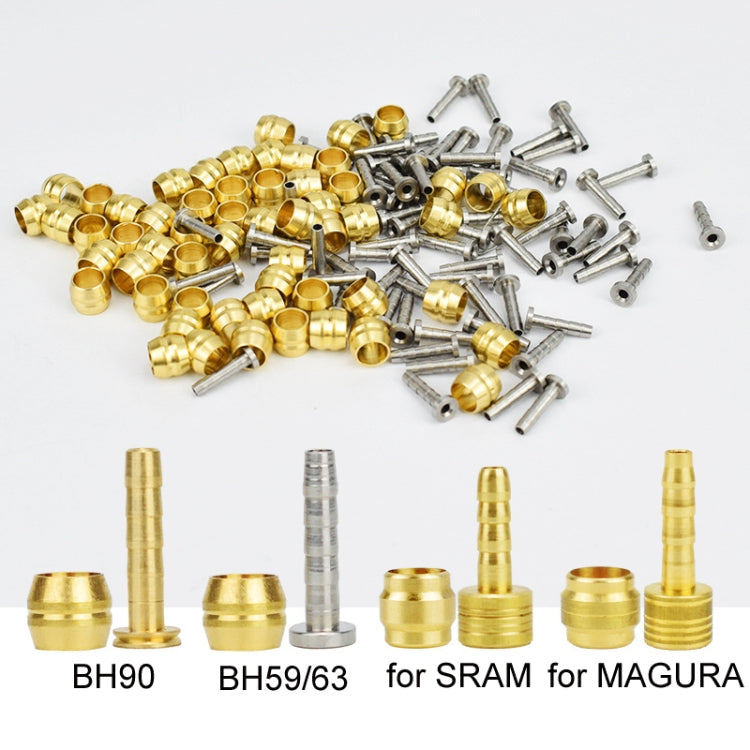BH90 Olive Head+Oil Needle 50pcs Mountain Bike Hydraulic Disc Brakes Olive Head+Oil Needle/Pipe