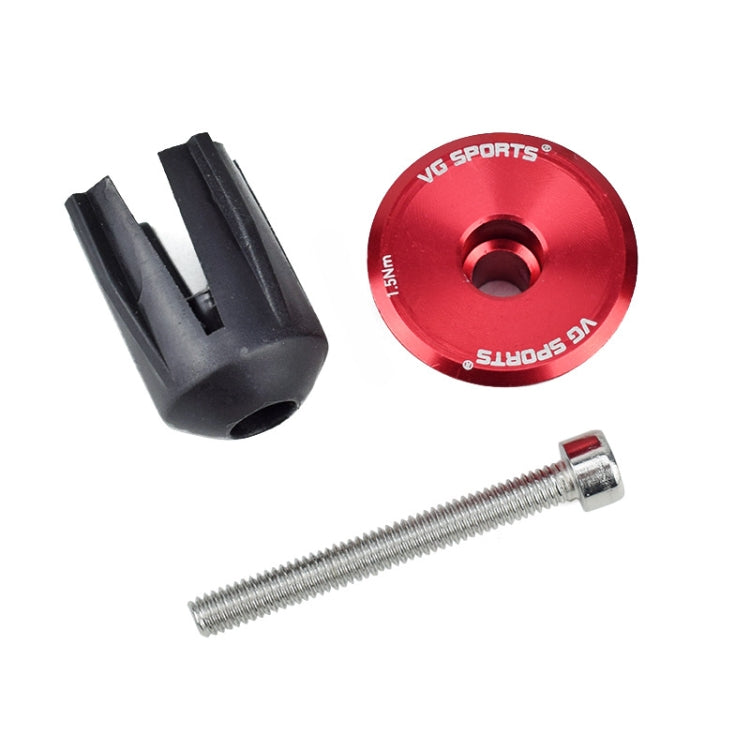 2pairs Aluminum Alloy Bicycle Expansion Handlebar Plug(Black)