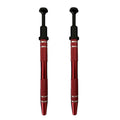 2pcs IC Chip Picker Electronic Component Parts Picker Capacitor IC Grabber Clips(Red)