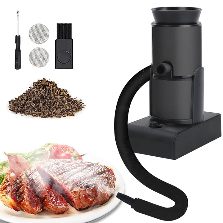 SK305B Black Kitchen Tool Handheld Smoke Detector Household Molecular Dishes Steak Salmon Smoker